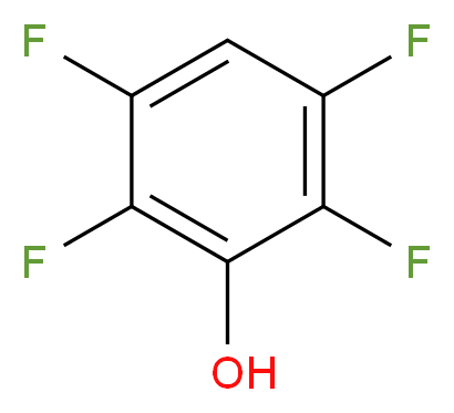 2,3,5,6-tetrafluorophenol_分子结构_CAS_769-39-1