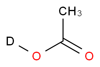 ethan(<sup>2</sup>H)oic acid_分子结构_CAS_758-12-3