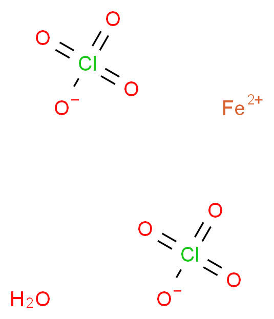 高氯酸铁(II) 水合物_分子结构_CAS_335159-18-7)