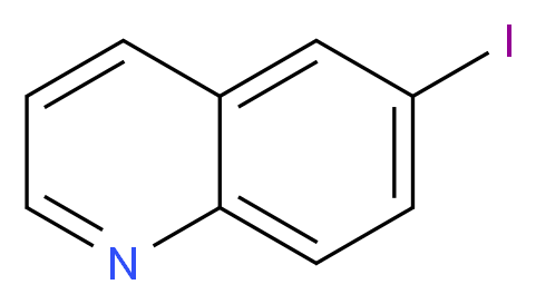 6-Iodoquinoline_分子结构_CAS_13327-31-6)