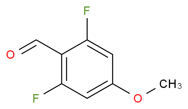 2,6-Difluoro-4-methoxybenzaldehyde_分子结构_CAS_256417-10-4)