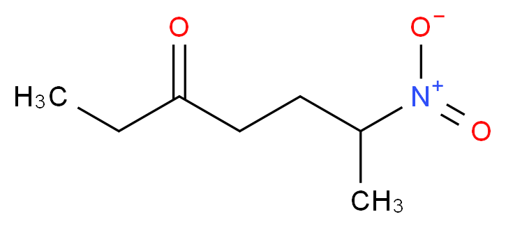 6-nitroheptan-3-one_分子结构_CAS_83188-08-3