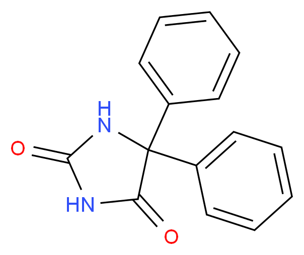 5,5-二苯基海因_分子结构_CAS_57-41-0)