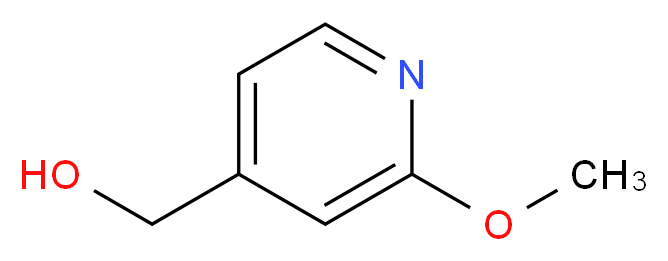 (2-Methoxypyridin-4-yl)methanol_分子结构_CAS_123148-66-3)