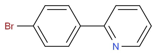 2-(4-Bromophenyl)pyridine_分子结构_CAS_63996-36-1)