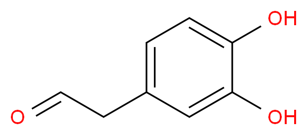 3,4-Dihydroxyphenylacetaldehyde_分子结构_CAS_5707-55-1)