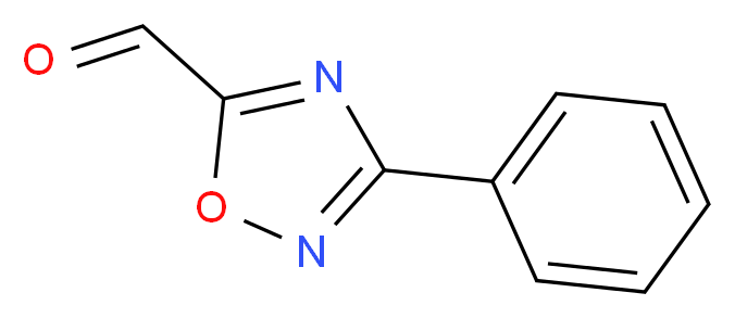 3-phenyl-1,2,4-oxadiazole-5-carbaldehyde_分子结构_CAS_73217-75-1)