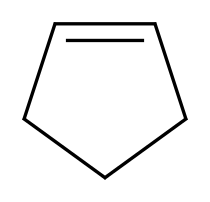 cyclopentene_分子结构_CAS_142-29-0