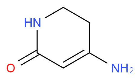 4-amino-1,2,5,6-tetrahydropyridin-2-one_分子结构_CAS_1245643-32-6