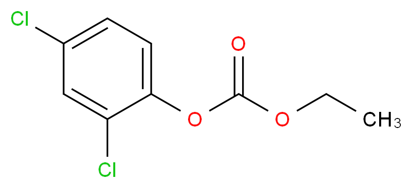 2,4-Dichlorophenyl ethyl carbonate_分子结构_CAS_22876-28-4)