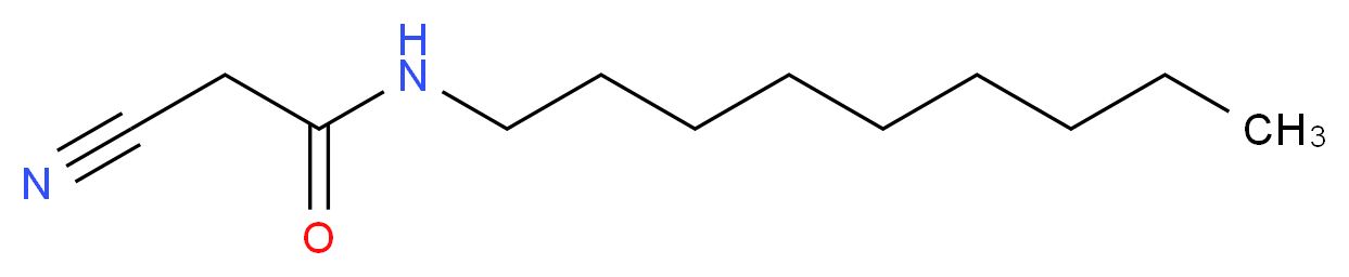 2-Cyano-N-nonylacetamide_分子结构_CAS_)
