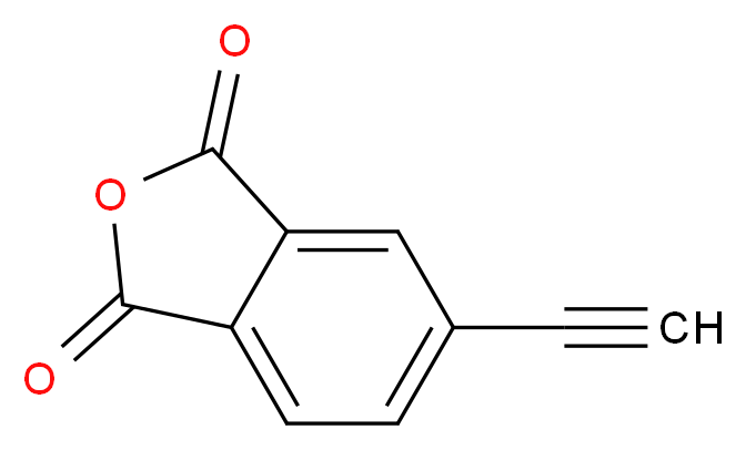 5-Ethynylisobenzofuran-1,3-dione_分子结构_CAS_73819-76-8)