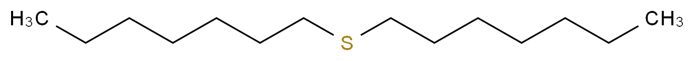 1-(heptylsulfanyl)heptane_分子结构_CAS_629-65-2