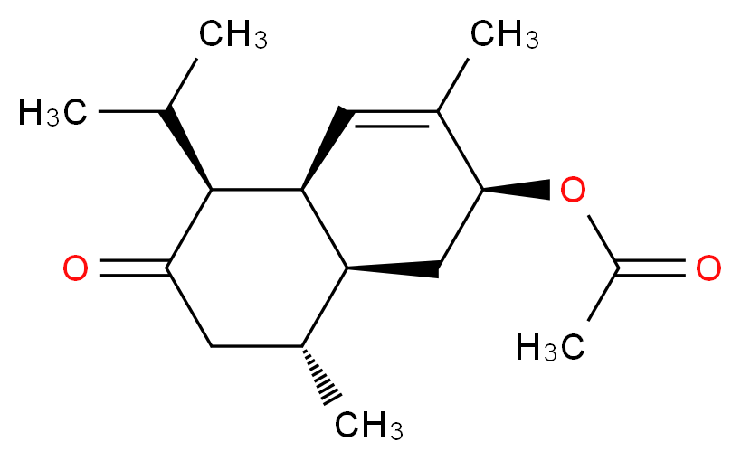 3-Acetoxy-4-cadinen-8-one_分子结构_CAS_923950-05-4)