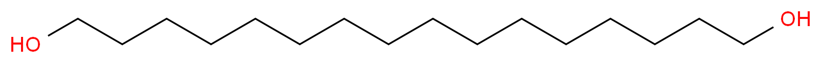 hexadecane-1,16-diol_分子结构_CAS_7735-42-4