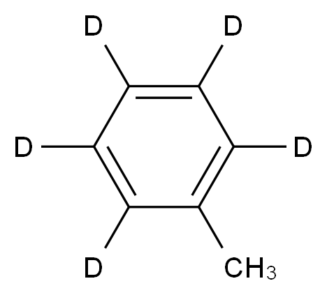 1-methyl(<sup>2</sup>H<sub>5</sub>)benzene_分子结构_CAS_1603-99-2