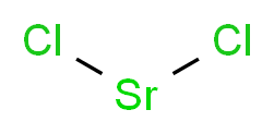 氯化锶_分子结构_CAS_10476-85-4)