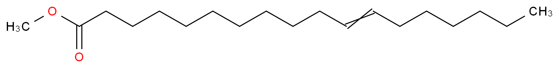 methyl octadec-11-enoate_分子结构_CAS_1937-63-9