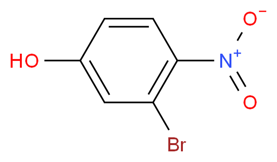 3-bromo-4-nitrophenol_分子结构_CAS_101935-40-4