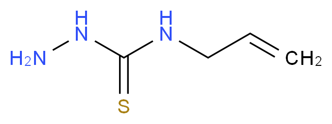 1-amino-3-(prop-2-en-1-yl)thiourea_分子结构_CAS_3766-55-0