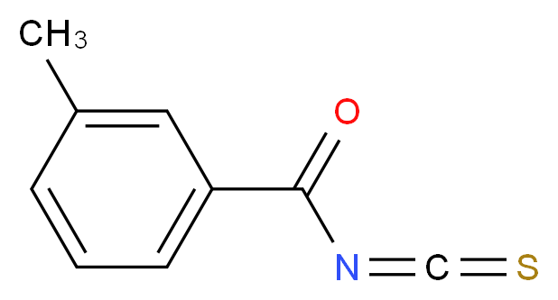 3-Methylbenzoyl isothiocyanate_分子结构_CAS_28115-86-8)