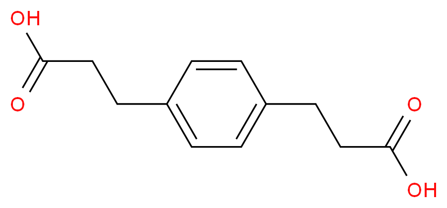 3-[4-(2-carboxyethyl)phenyl]propanoic acid_分子结构_CAS_4251-21-2