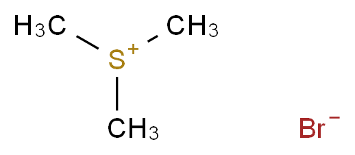 trimethylsulfanium bromide_分子结构_CAS_3084-53-5