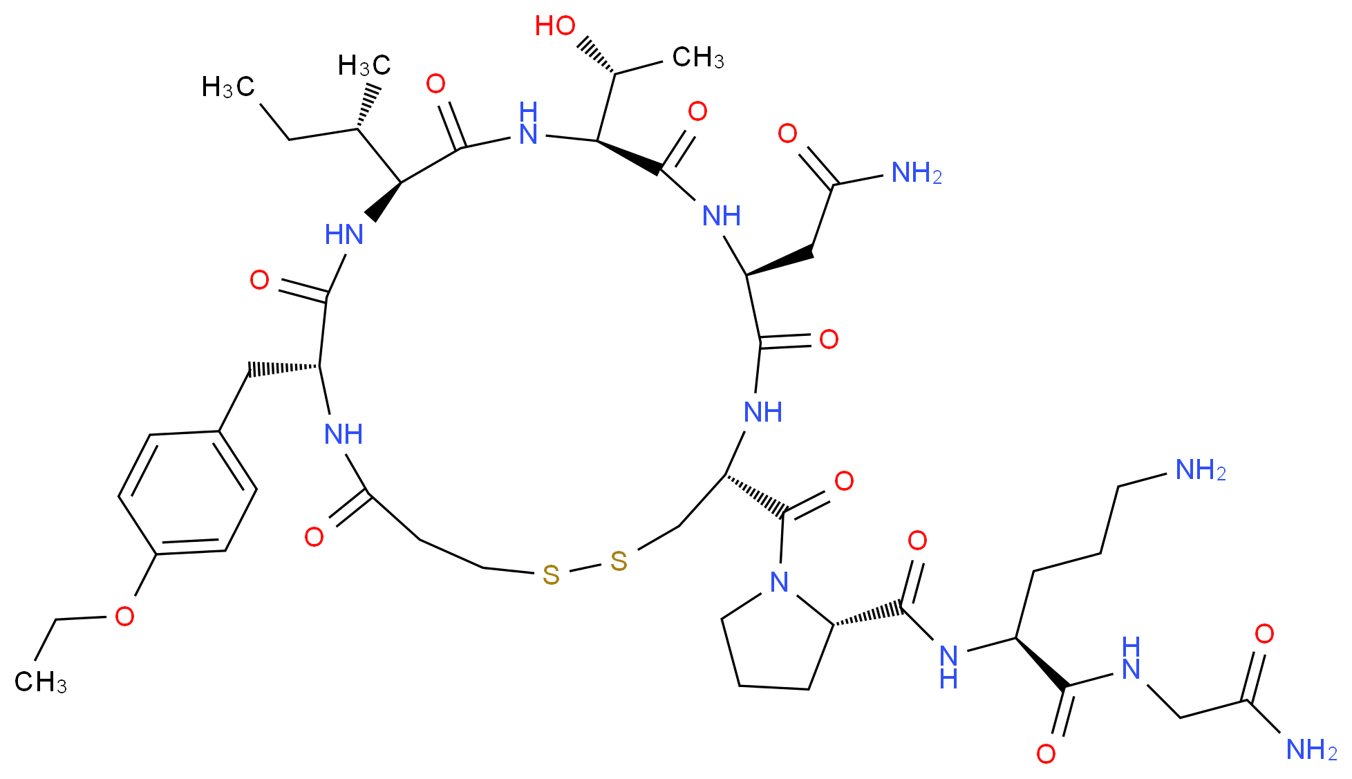 Atosiban_分子结构_CAS_90779-69-4)