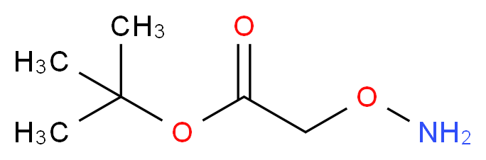 tert-Butyl 2-(aminooxy)acetate_分子结构_CAS_56834-02-7)