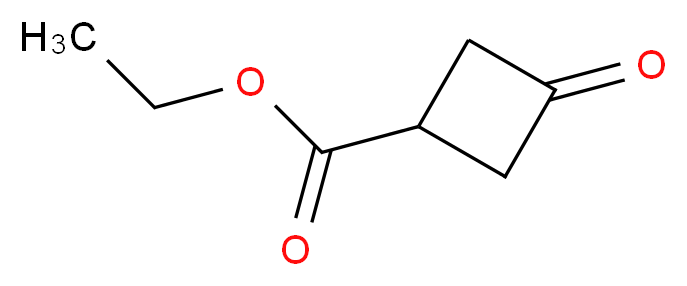 Ethyl 3-oxocyclobutanecarboxylate_分子结构_CAS_87121-89-9)