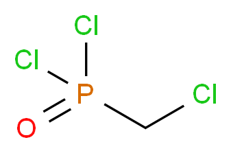 氯甲基膦酸二氯化物_分子结构_CAS_1983-26-2)