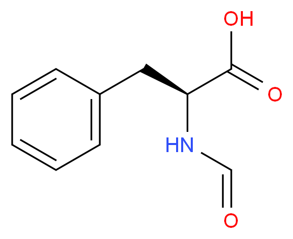 N-FORMYL-L-PHENYLALANINE_分子结构_CAS_13200-85-6)