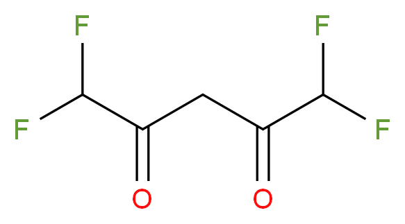 1,1,5,5-Tetrafluoropentane-2,4-dione_分子结构_CAS_70086-62-3)