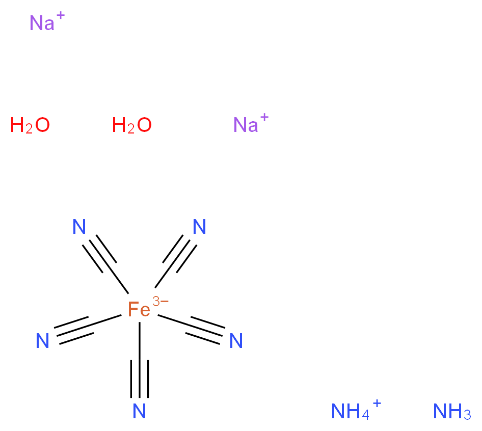36682-41-4(anhydrous) 分子结构