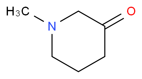 1-Methylpiperidin-3-one_分子结构_CAS_5519-50-6)