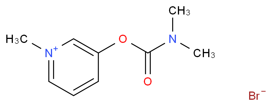 Pyridostigmine Bromide_分子结构_CAS_101-26-8)