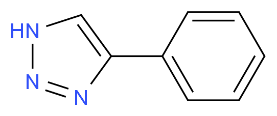 4-phenyl-1h-1,2,3-triazole_分子结构_CAS_1680-44-0)