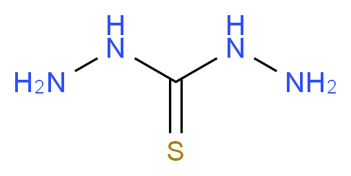 硫代甲肼_分子结构_CAS_2231-57-4)