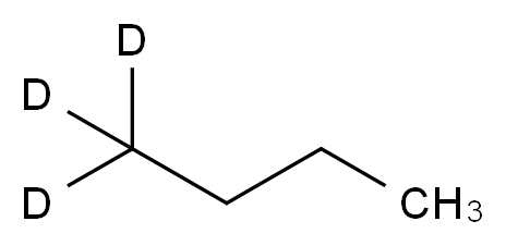 (1,1,1-<sup>2</sup>H<sub>3</sub>)butane_分子结构_CAS_53716-51-1