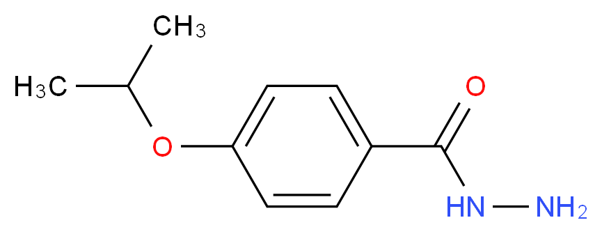 4-Isopropoxybenzohydrazide_分子结构_CAS_90873-17-9)