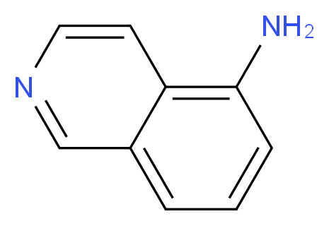 5-Amino Isoquinoline_分子结构_CAS_1125-60-6)