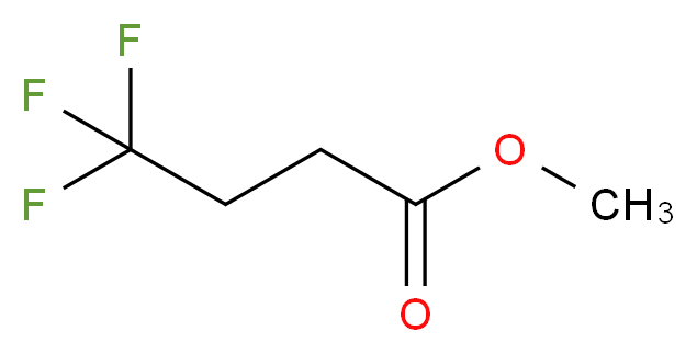 methyl 4,4,4-trifluorobutanoate_分子结构_CAS_2365-82-4