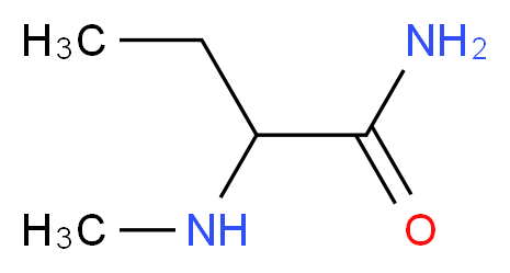 2-(Methylamino)butanamide_分子结构_CAS_1218229-30-1)