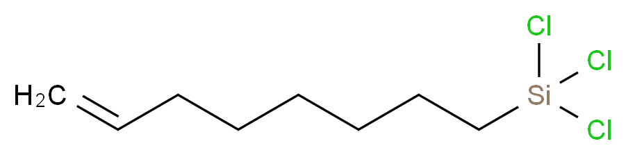 trichloro(oct-7-en-1-yl)silane_分子结构_CAS_153447-97-3