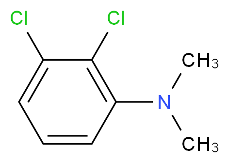2,3-Dichloro-N,N-dimethylaniline 95+%_分子结构_CAS_)