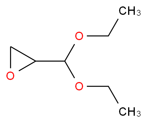 2-(DiethoxyMethyl)oxirane_分子结构_CAS_13269-77-7)