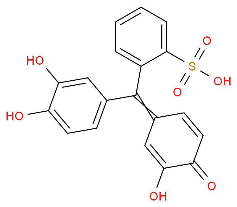 邻苯二酚紫_分子结构_CAS_115-41-3)