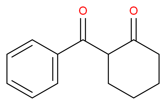 2-benzoylcyclohexan-1-one_分子结构_CAS_3580-38-9