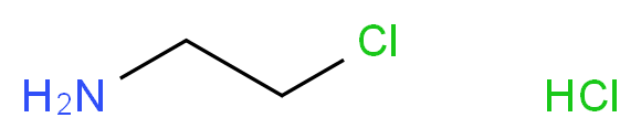 2-Chloroethylamine hydrochloride_分子结构_CAS_870-24-6)