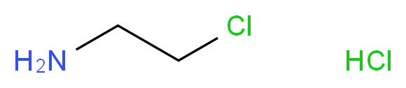 2-Chloroethylamine hydrochloride 98%_分子结构_CAS_870-24-6)